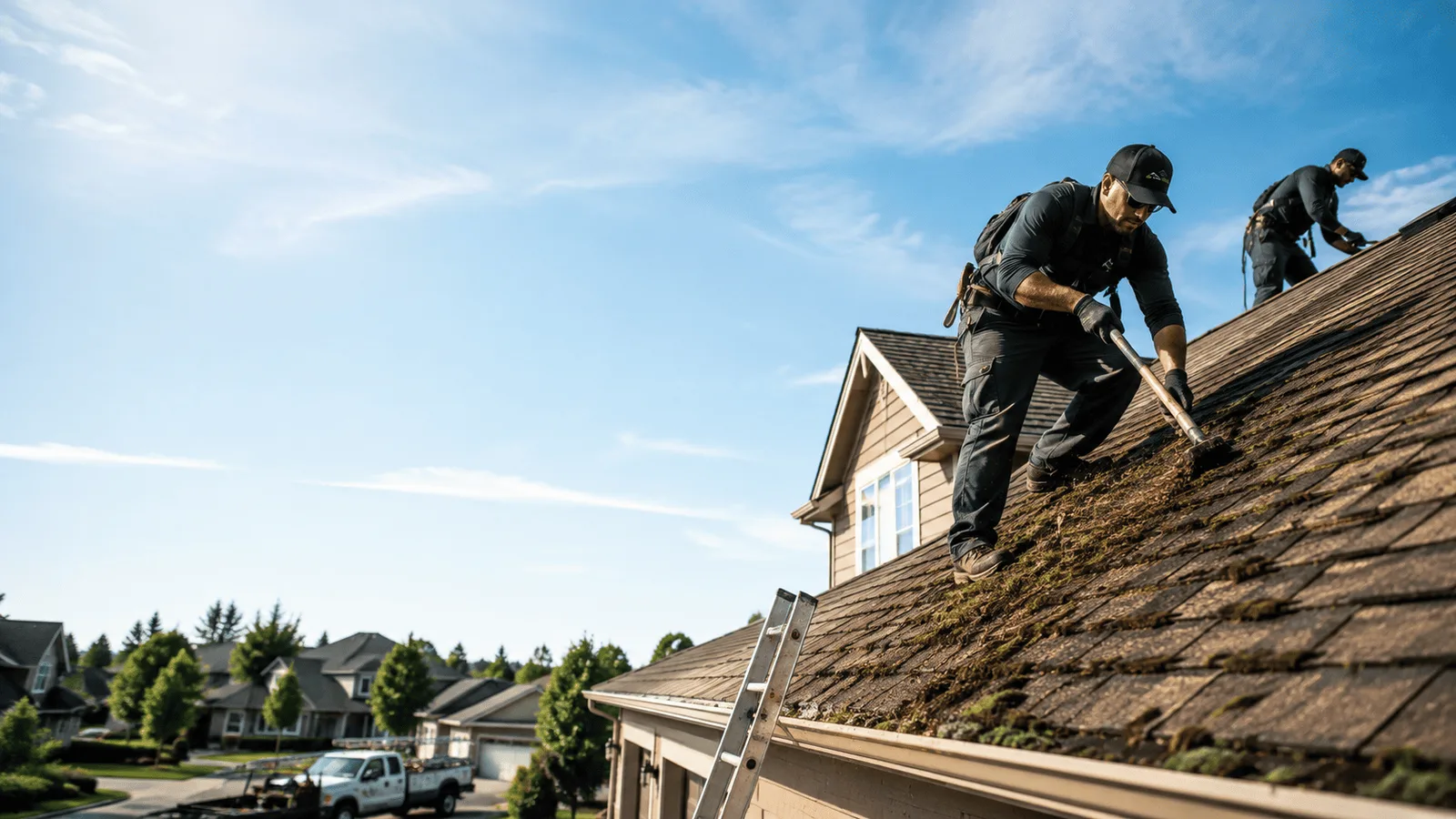 Roof Moss Removal in Camden, OH near me